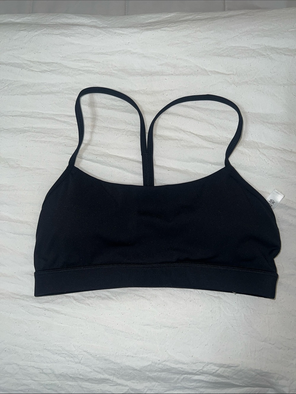 Amazon Black Strappy Sports Bra